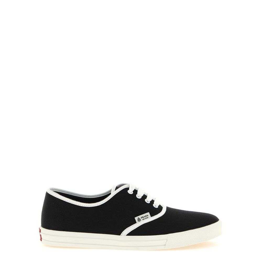 Prada Men Cotton Drill Sneakers